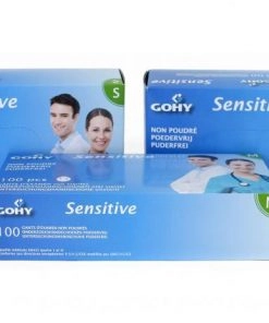 Gant de soins Sensitive Vinyle Non-Poudré