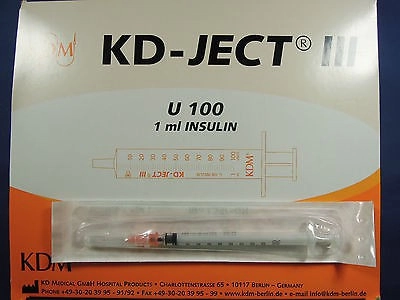 Seringues à insulines KDM
