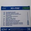 Aiguille KDM 21G1 1/2 BL 0,8x40mm Verte Courte