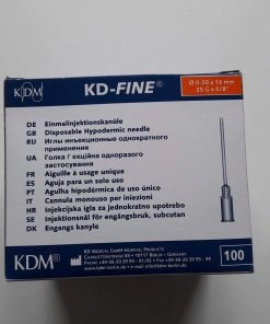 Aiguille KDM 25G5/8 BL 0,50x16mm Orange
