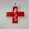 CADUCÉE - CROIX MÉDECIN, ROUGE