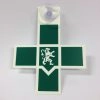 CADUCÉE – CROIX INFIRMIER(ÈRE), VERTE