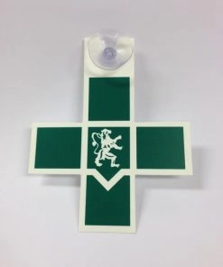 CADUCÉE - CROIX INFIRMIER(ÈRE), VERTE