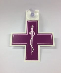 CADUCÉE - CROIX KINÉ, MAUVE