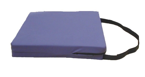 COUSSIN EN MOUSSE VISCO ÉLASTIQUE, SOUPLE, 43 X 43 X 7 CM