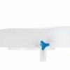 REHAUSSE-WC AVEC MOLETTE DE RÉGLAGE, HAUTEUR 10 CM