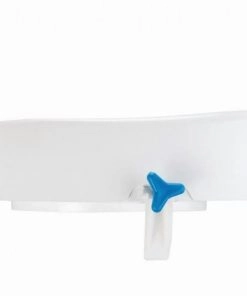 REHAUSSE-WC AVEC MOLETTE DE RÉGLAGE, HAUTEUR 10 CM