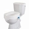 REHAUSSE-WC AVEC MOLETTE DE RÉGLAGE, HAUTEUR 15 CM