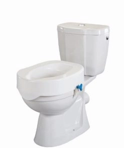 REHAUSSE-WC AVEC MOLETTE DE RÉGLAGE, HAUTEUR 15 CM