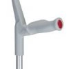 CANNE ANGLAISE AVEC POIGNÉE SOUPLE ANATOMIQUE SOFT, DROITE, GRIS