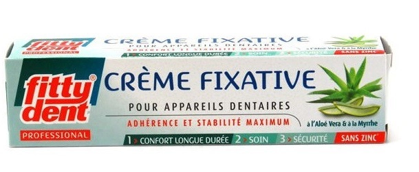 Crème fixative pour prothèse dentaire 40g