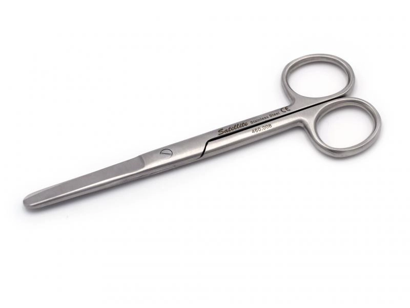 CISEAUX DROITS MOUSSES, 14 CM