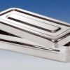 BOÎTE DE STÉRILISATION INOX, 20 X 10 X 3 CM