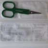 Paires de ciseaux à bout pointus vert 11 cm - Stérile