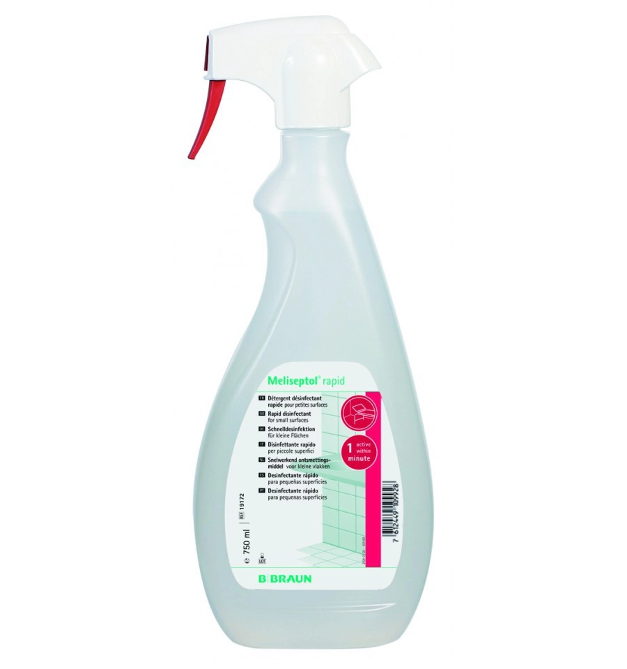 FLACON VAPORISATEUR DE 750 ML DE MELISEPTOL RAPID.