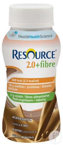 RESOURCE® 2.0 + FIBRE - Café (4 x 200 ml)