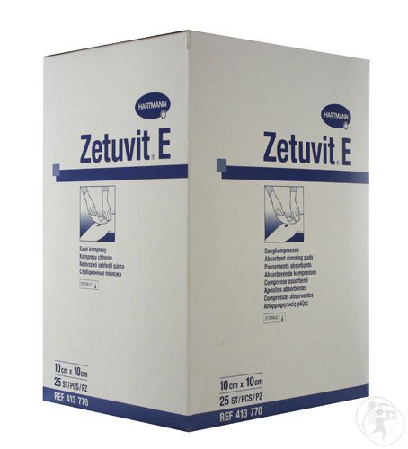 Zetuvit® E 10 x 10cm - Stérile