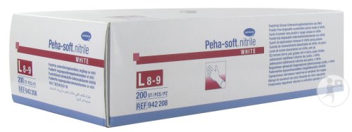 Peha-soft® nitrile white non poudré