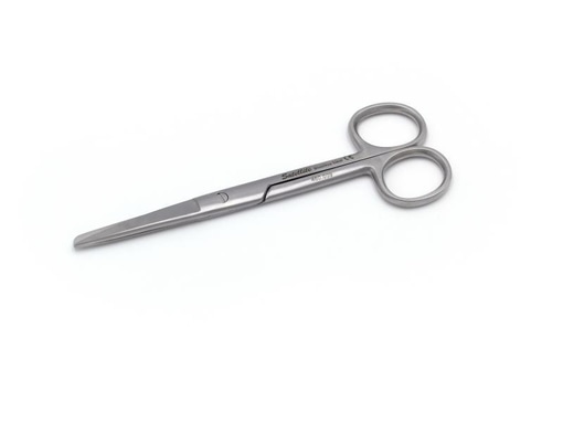 CISEAUX DROITS POINTU/MOUSSE, 14 CM.