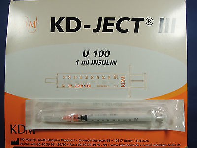 Seringues à insulines KDM