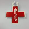 CADUCÉE - CROIX MÉDECIN, ROUGE