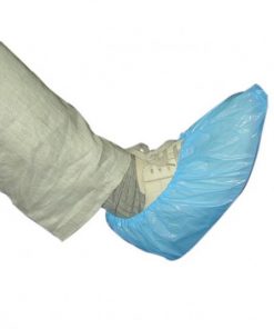 SACHET DE 100 COUVRE-CHAUSSURE PE BLEU